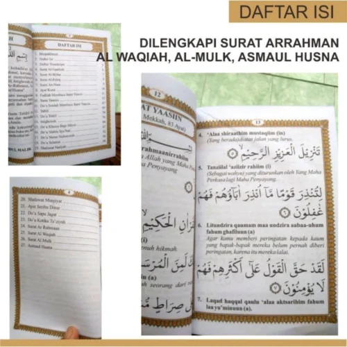 Cetak Buku Yasin dan Tahlil 40 hari custom foto almarhum lengkap Aster 5 - Gambar 7