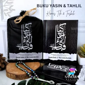 Buku yasin dan tahlil custom foto amarhum lengkap souvenir pengajian 40 100 hari almarhum ANGGREK 9